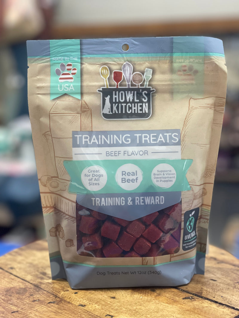 Howl's Kitchen | Dog Training Treats Beef Flavor 12oz