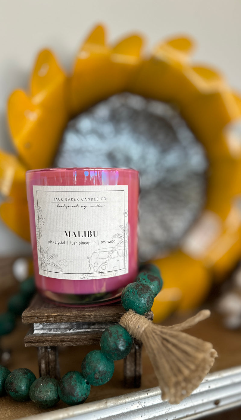 Jack Baker Candle Co Malibu [White Linen Collection]