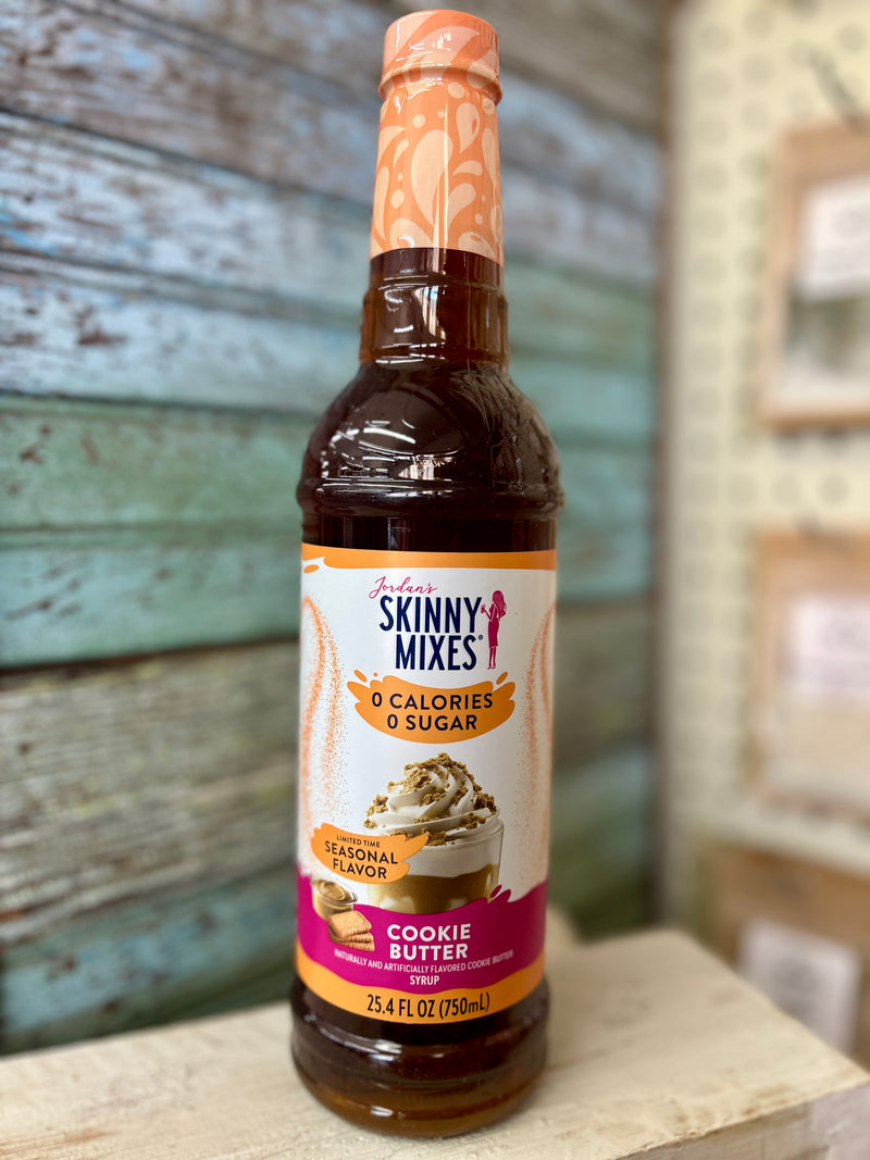 Jordan's Skinny Mixes | Sugar Free Cookie Butter Syrup