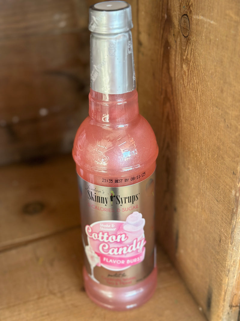 Jordan's Skinny Mixes | Sugar Free Cotton Candy Flavor Infusion Syrup