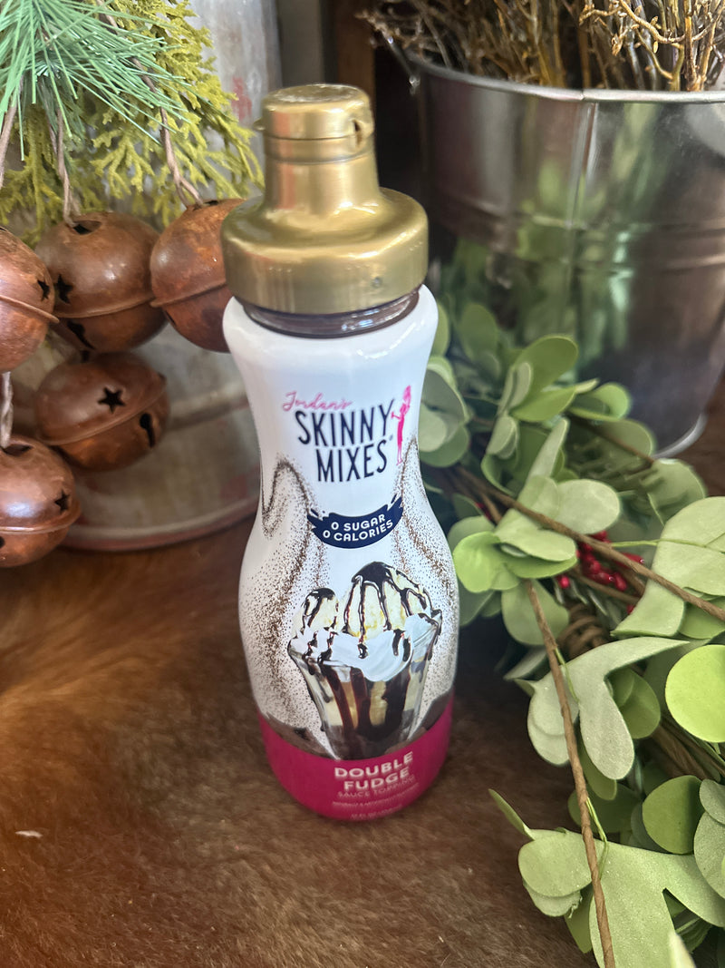 Jordan's Skinny Mixes | Sugar Free Double Fudge Sauce [12 fl oz]