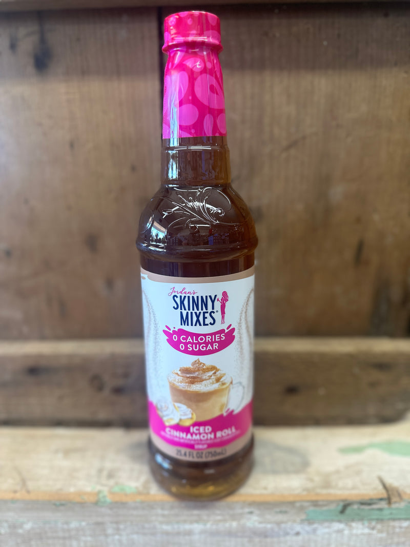 Jordan's Skinny Mixes | Sugar Free Iced Cinnamon Roll Syrup