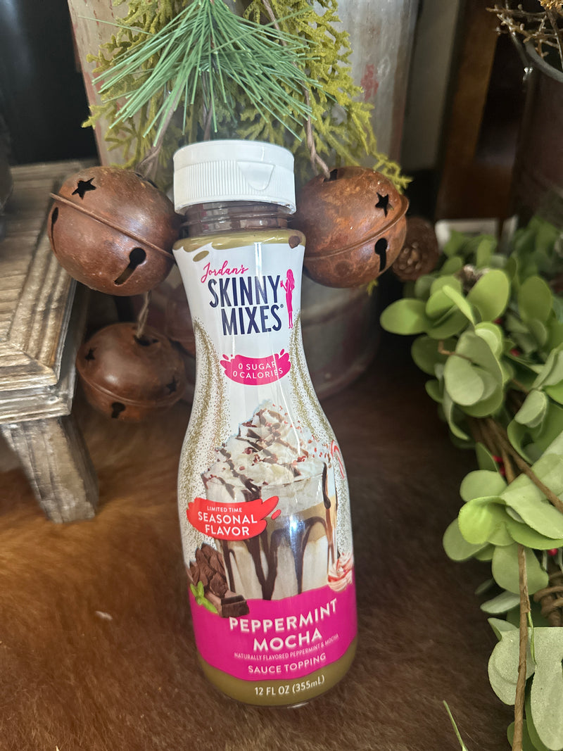 Jordan's Skinny Mixes | Sugar Free Peppermint Mocha Sauce [12 fl oz]