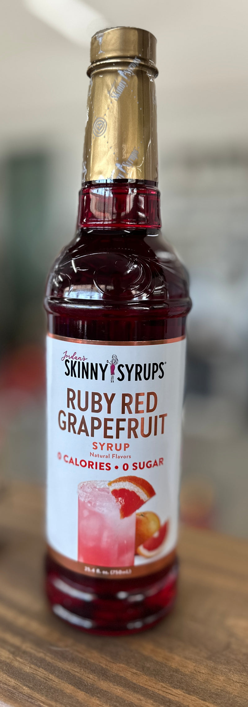 Jordan's Skinny Mixes | Sugar Free Ruby Red Grapefruit Syrup