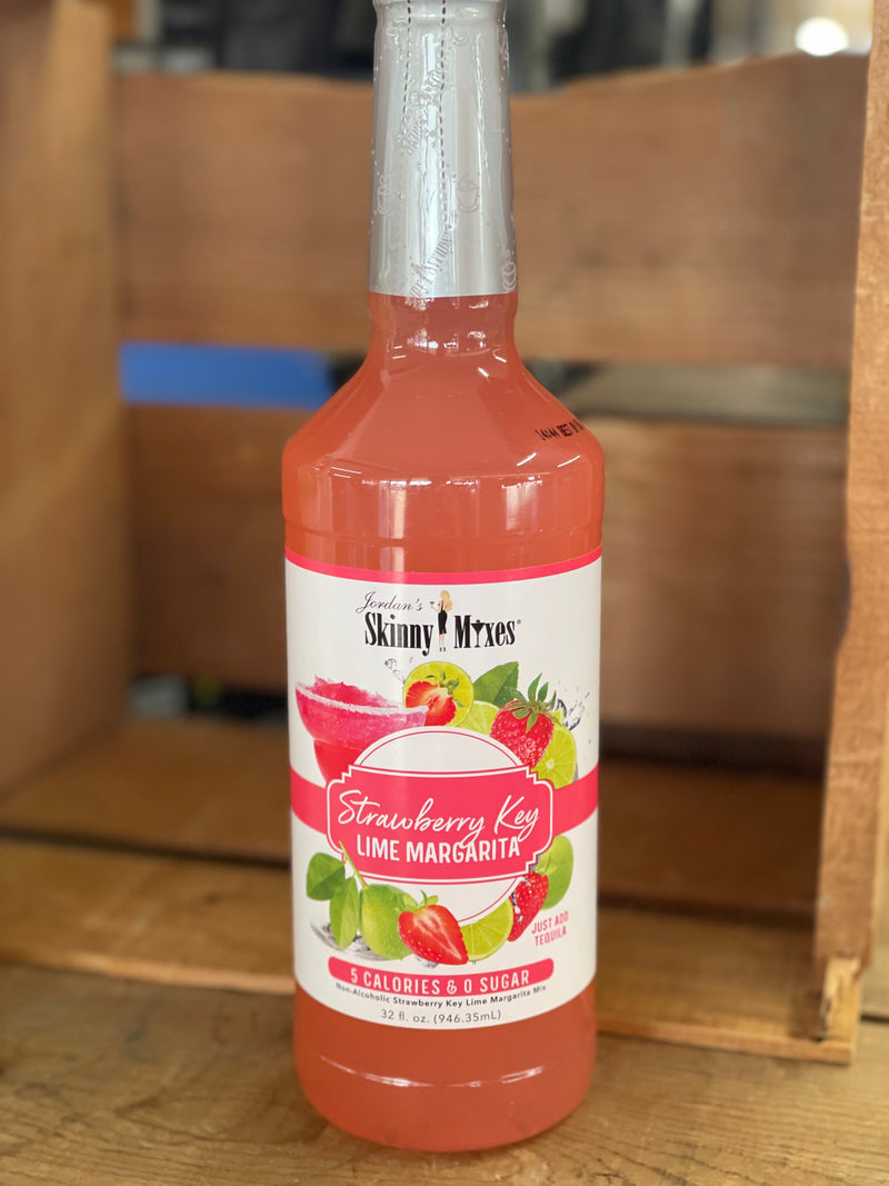 Jordan's Skinny Mixes | Sugar Free Strawberry Key Lime Margarita Mix