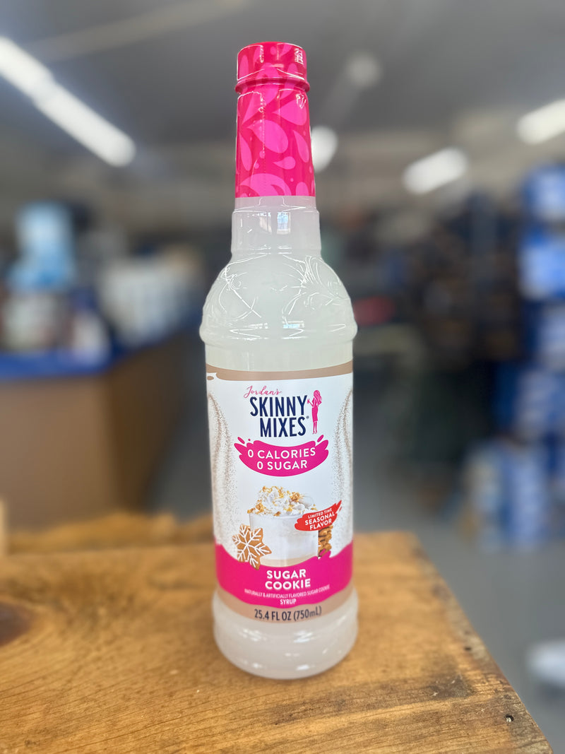 Jordan's Skinny Mixes | Sugar Free Sugar Cookie Syrup [Limited Time Seasonal Flavor]