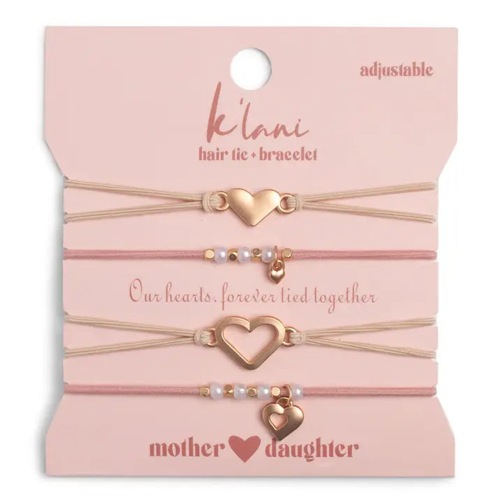 K'Lani | Hair Tie Bracelets [Mother + Daughter]