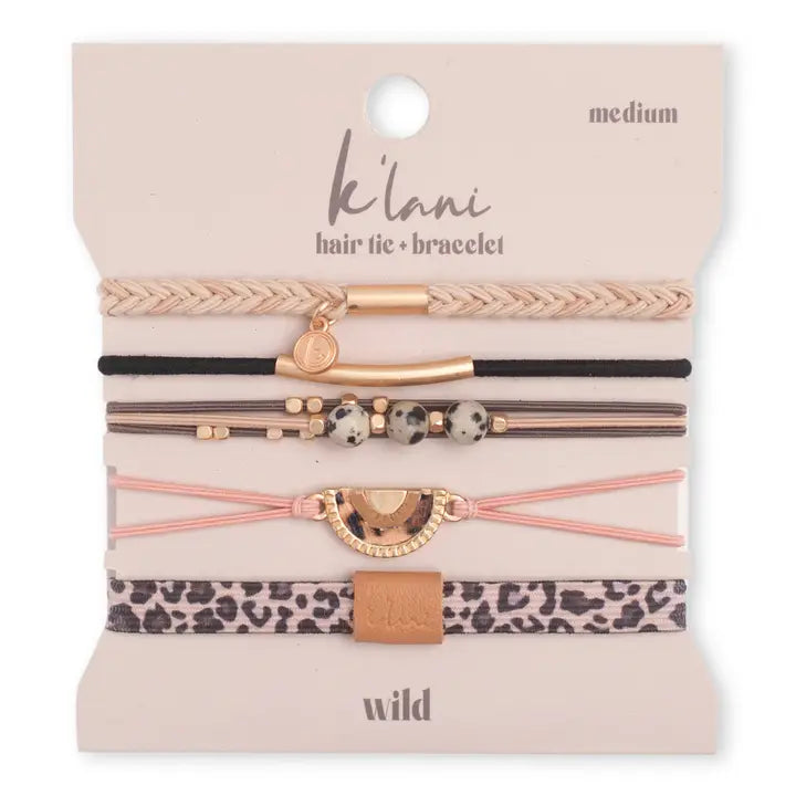 K'Lani | Hair Tie Bracelets [Wild]