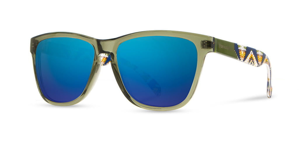 Pendleton Eyewear | Kegon Emerald Trails Blue Mirror Polarized Sunglasses