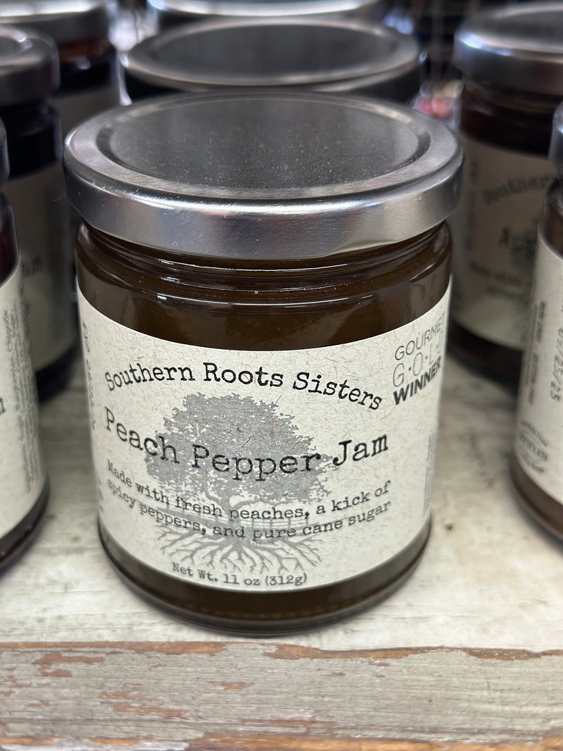 Southern Roots Sisters l Peach Pepper Jam [11 oz]