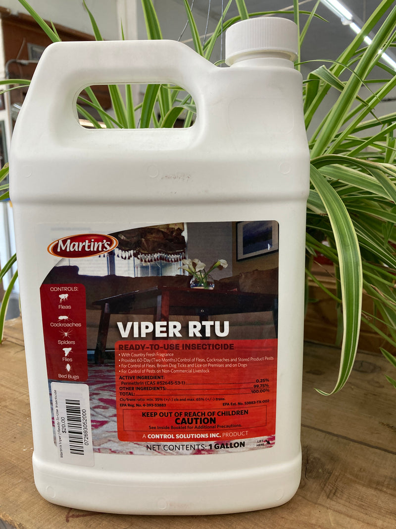 Martin's Viper | Ready-To-Use Insecticide (1 Gallon)