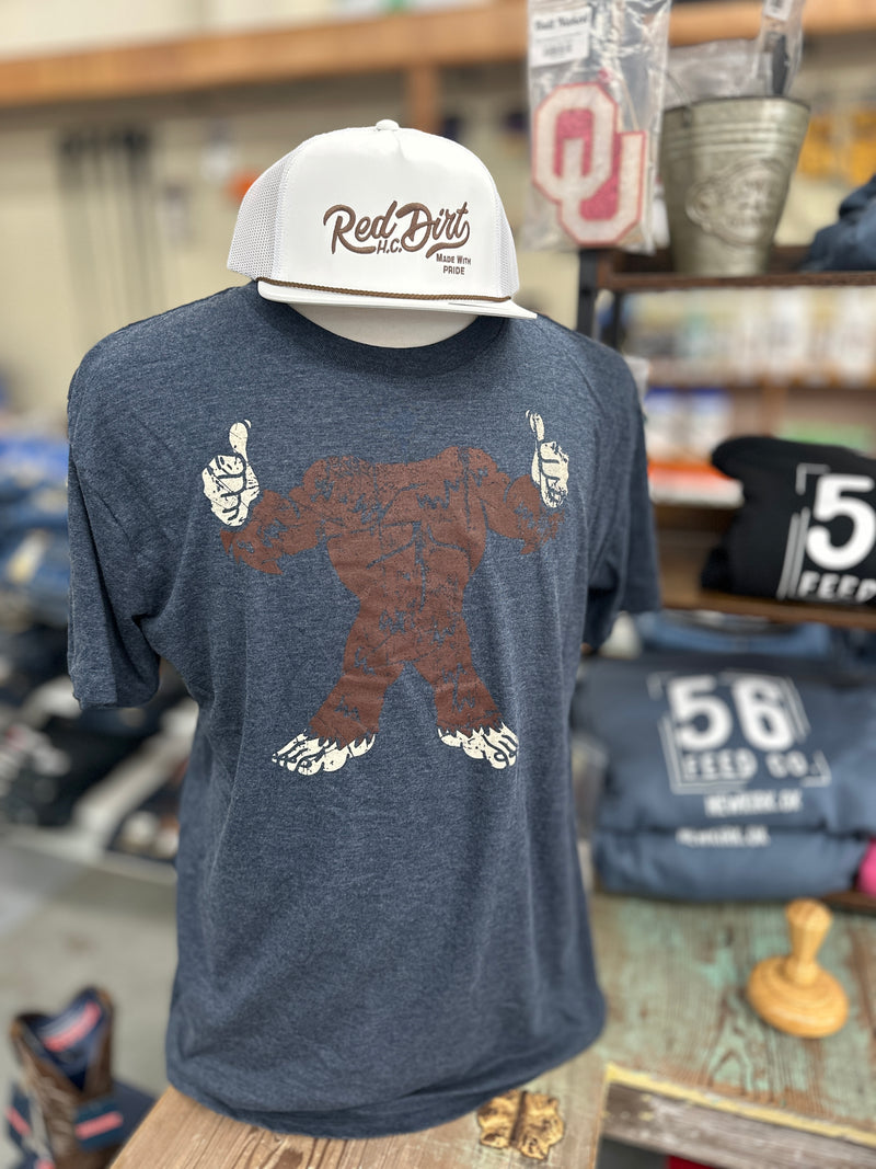 Men's Bigfoot Body Crew Neck T-Shirt