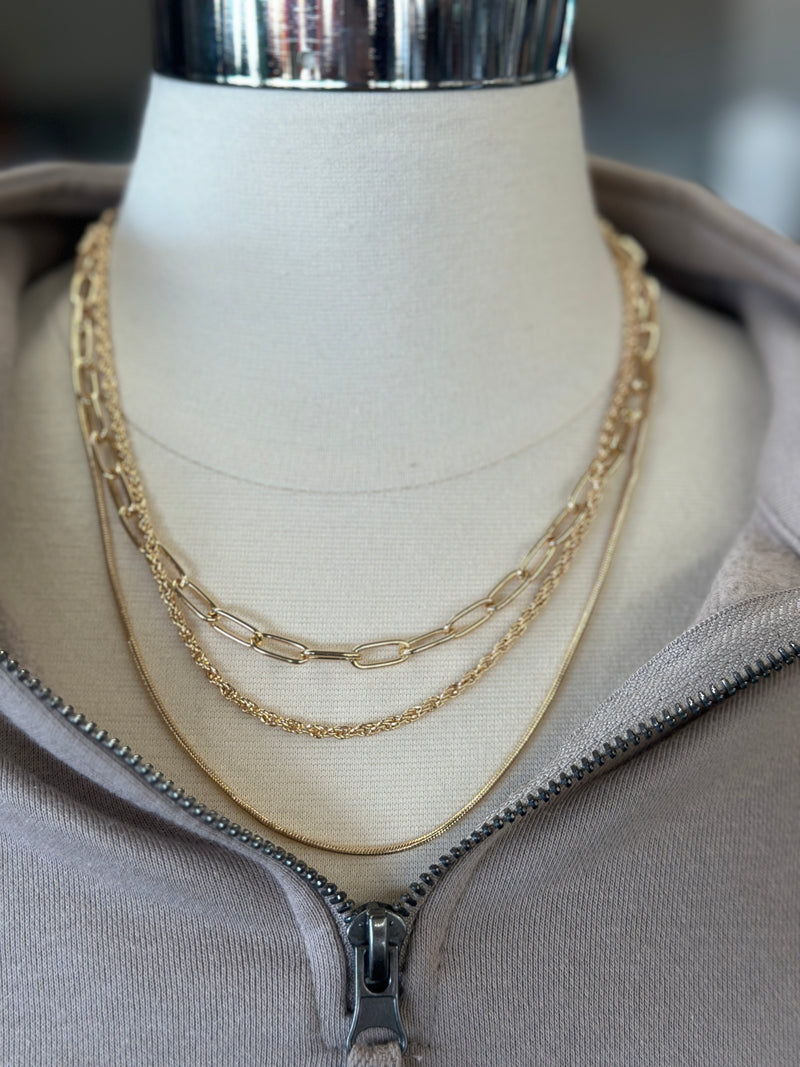 Necklace | Multi Layer Chain Necklace