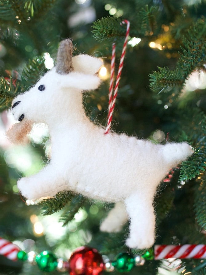 Ornaments 4 Orphans | Goat Felt Wool Ornament