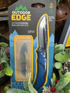 Outdoor Edge l Blue EDC Knife - 3"