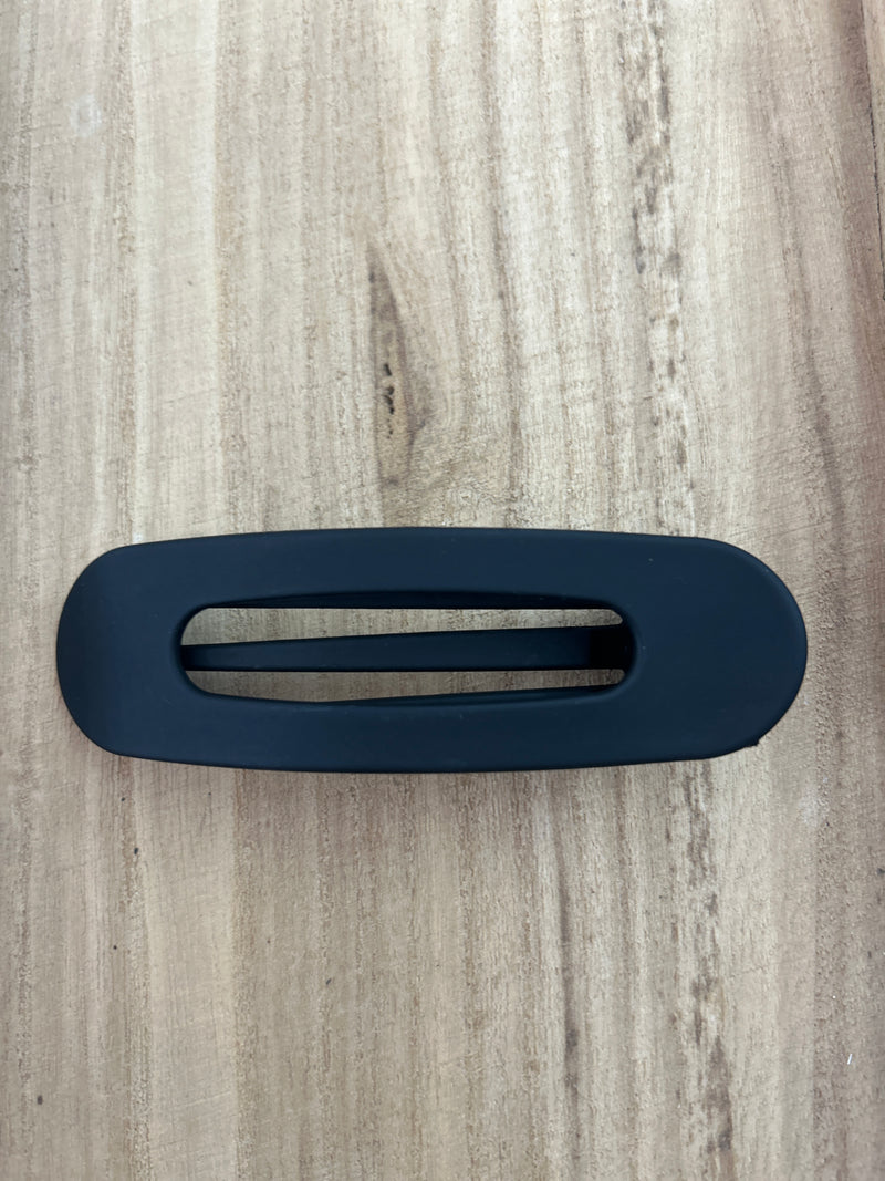 Oval Lay Down Flat Hair Claw Clips