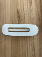 Oval Lay Down Flat Hair Claw Clips