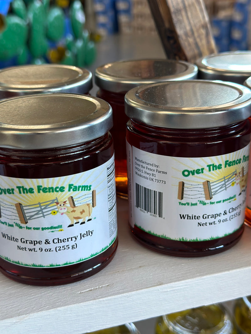 Over the Fence Farms l White Grape + Cherry Jelly [9 oz]