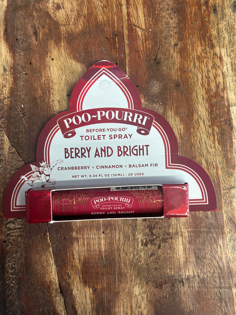 Poo-Pourri | Holiday Collection - Berry and Bright Travel Size [10ml]