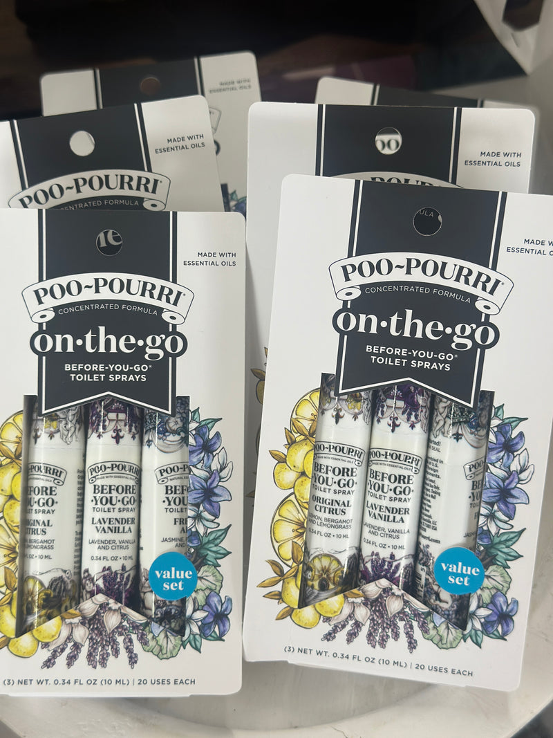 Poo-Pourri | On-the-Go 3 pack [10ml travel size]