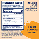 Jordan's Skinny Mixes | Sugar Free Pumpkin Spice Syrup