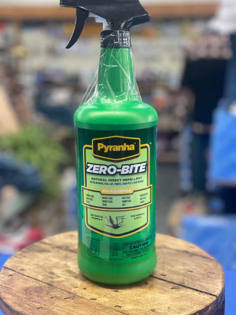 Pyranha Zero-Bite Natural Insect Repellent [1 qt]