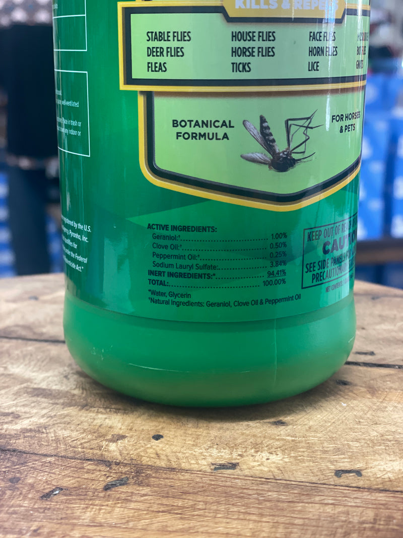 Pyranha Zero-Bite Natural Insect Repellent [1 qt]