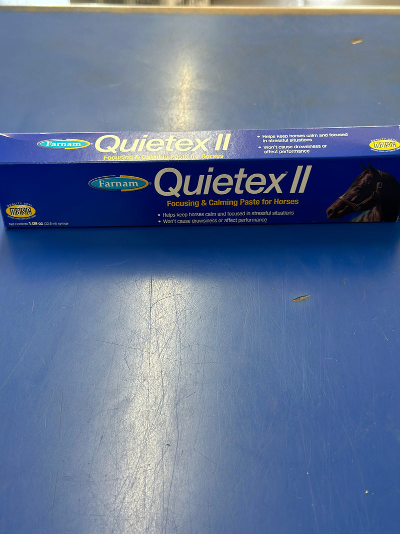 Quietex II by Farnam Focusing and Calming Paste for Horses