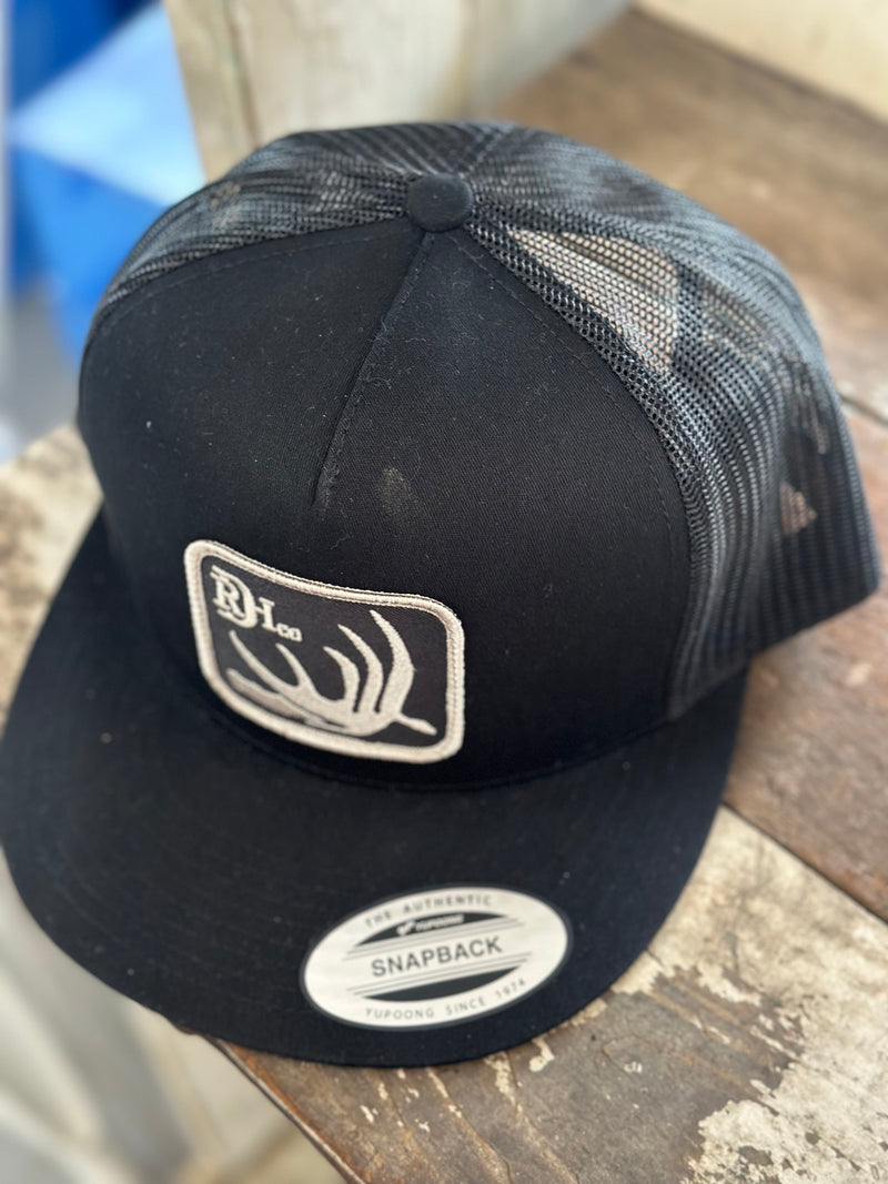 Red Dirt Hat Co Deer Shed Black/Black [RDHC163]