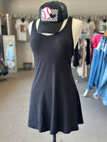 Rae Mode | Black Tennis Romper Dress