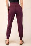 Rae Mode| Maroon Butter Soft Jogger Pants with Pockets