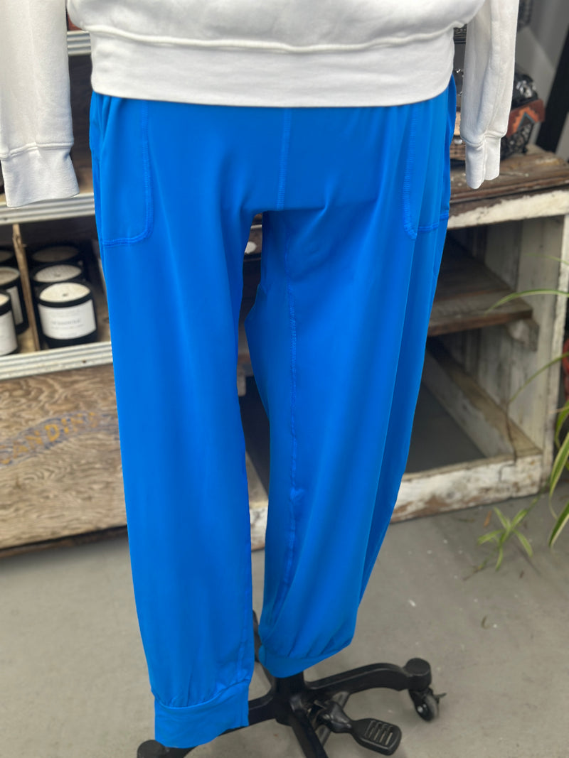 Rae Mode | Sonic Blue Butter Soft Joggers with Pockets