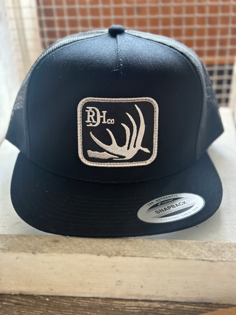 Red Dirt Hat Co Deer Shed Black/Black [RDHC163]