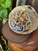 Red Dirt Hat Co l Old Skool Duck Camo/Tan 5 Panel [RDHC309]
