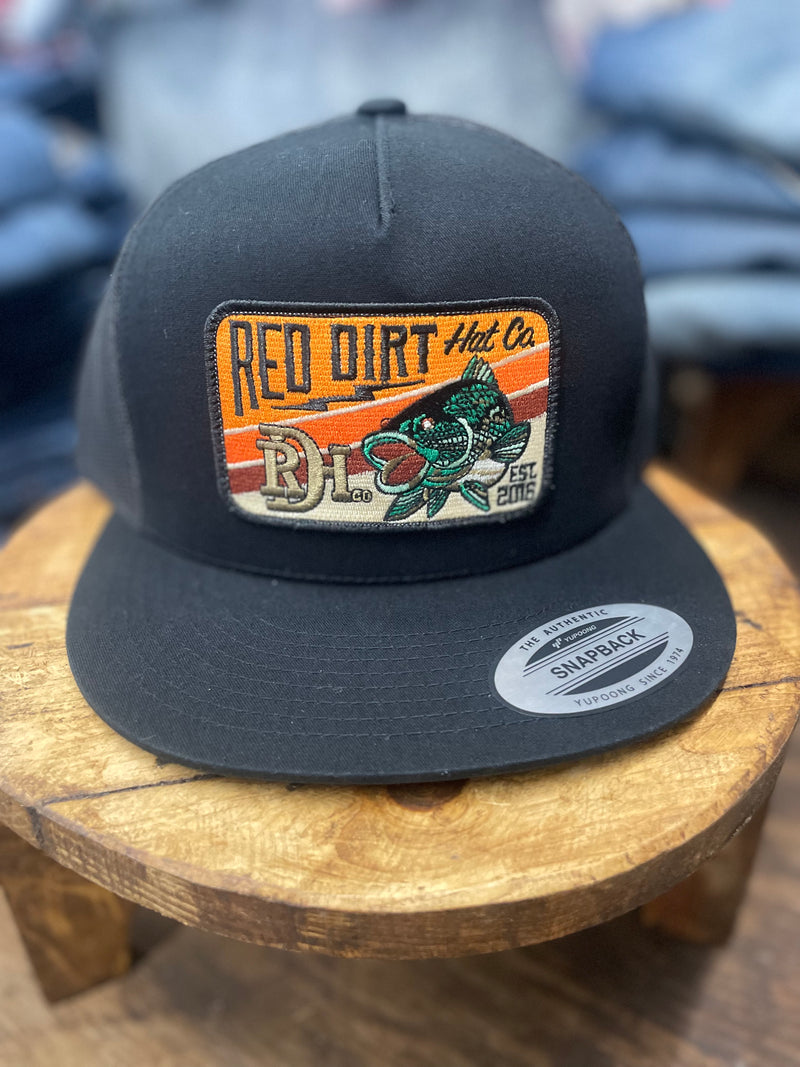 Red Dirt Hat Co Wallhanger Black/Black  [RDHC387]