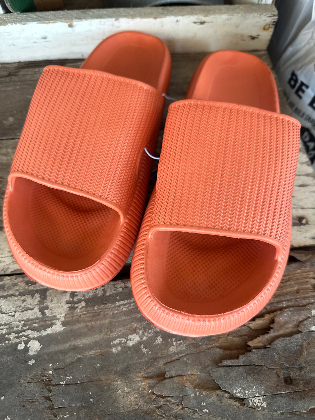 Women's Rust Cloud Slides