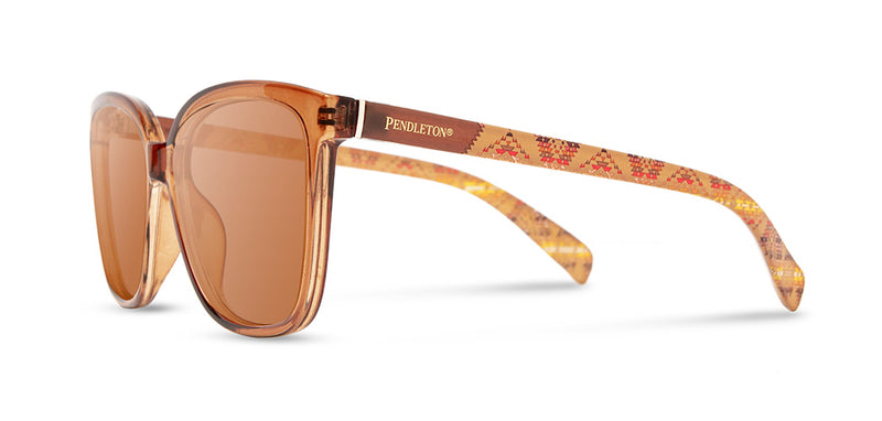 Pendleton Eyewear | Rylahn Crystal Mission Trail Brown Polarized Sunglasses
