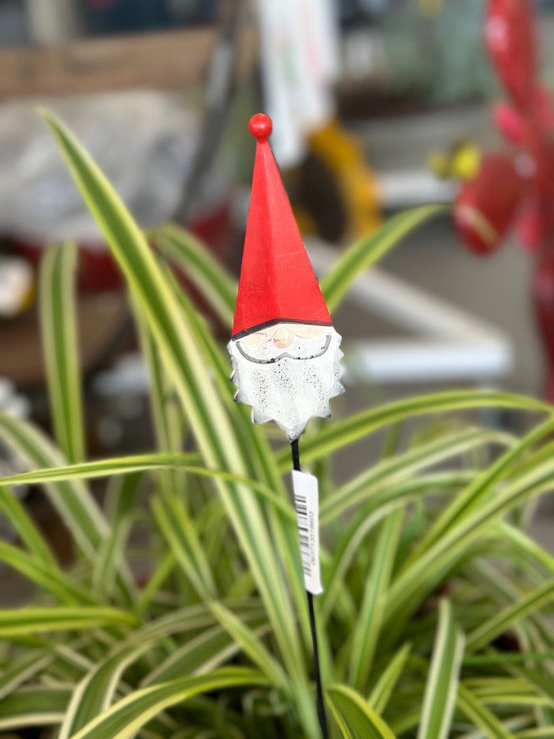 Santa Metal Stake