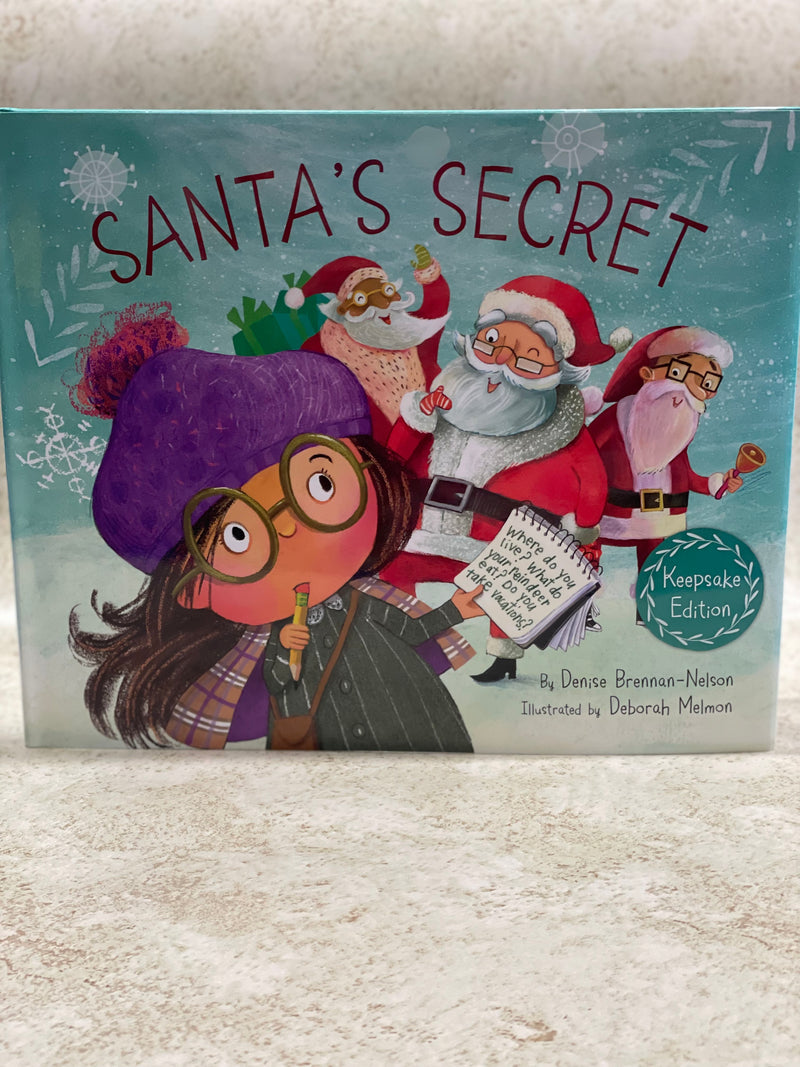 Santa's Secret Hardcover Book