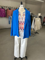 Savanna Jane | Women's Embroidered Multi-Color Tunic Top with Split Neckline