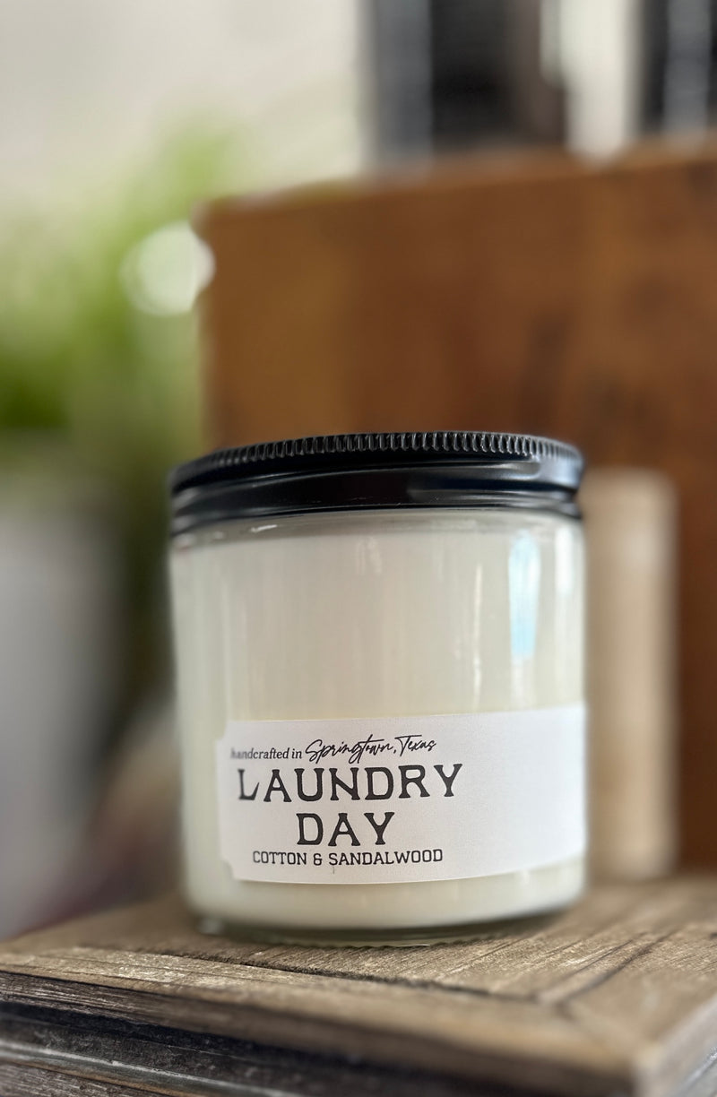 Seventh House Candle | Laundry Day [Cotton + Sandalwood]