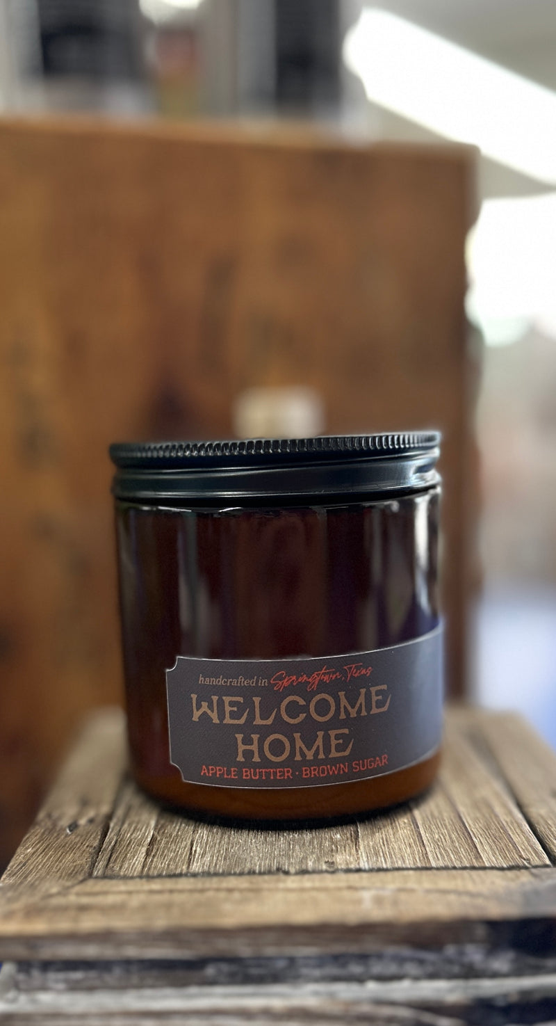 Seventh House Candle | Welcome Home [Apple Butter + Brown Sugar]