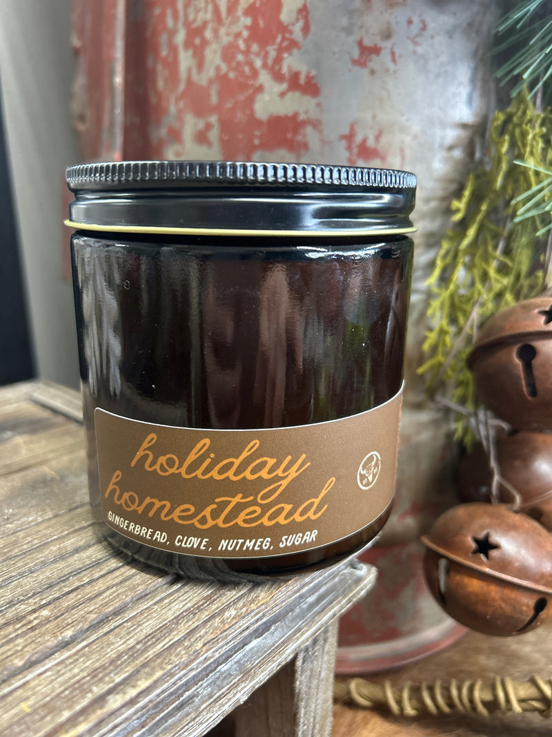 Seventh House Candle | Holiday Homestead [Gingerbread, Clove, Nutmeg, Sugar]