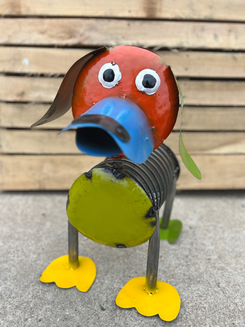 Slinky Dog Metal Art