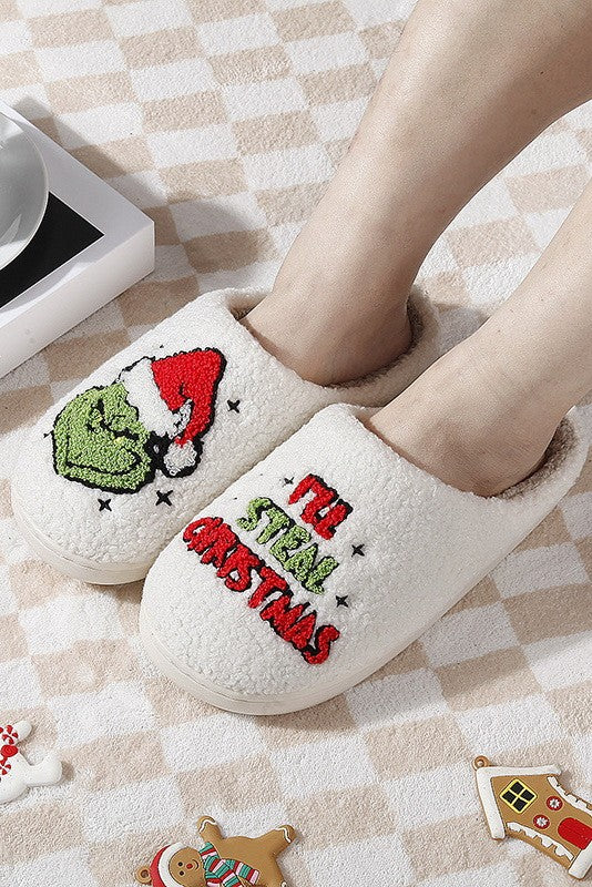 Slippers | Grinch Plush Slippers