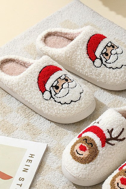 Slippers | Santa Plush Slippers