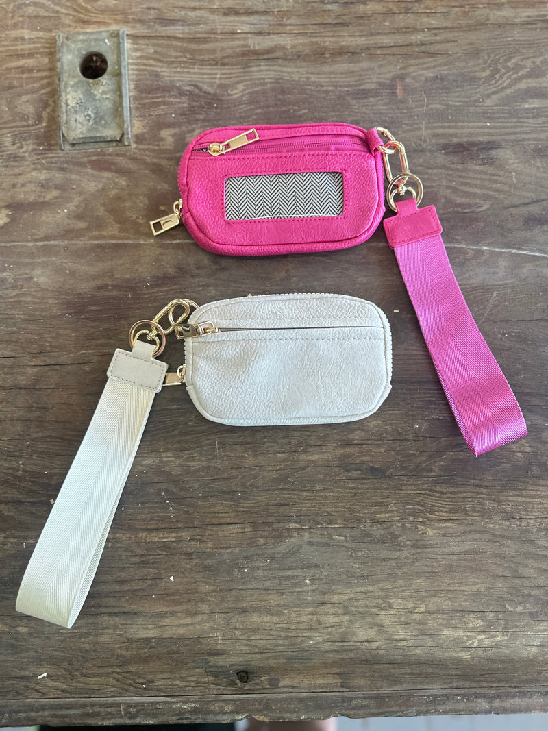 Small Zip Wallet With ID Window