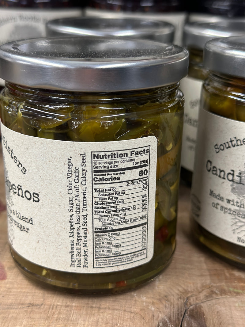 Southern Roots Sisters | Candied Jalapenos [12 oz]