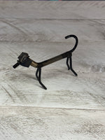 Spark Plug Metal Art - Dog