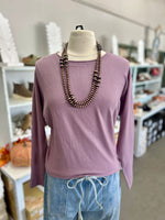 Staccato | Dark Lavender Longsleeve Pullover Sweater